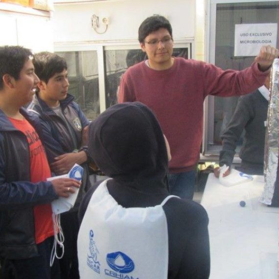 Centros CRHIAM e INCAR muestran sus investigaciones a los estudiantes de la Provincia de Arauco