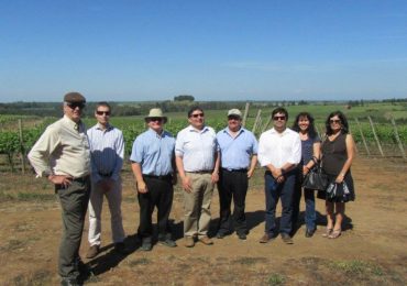 Comité Científico del CRHIAM visita CARSOL y viña Riveras Chillán