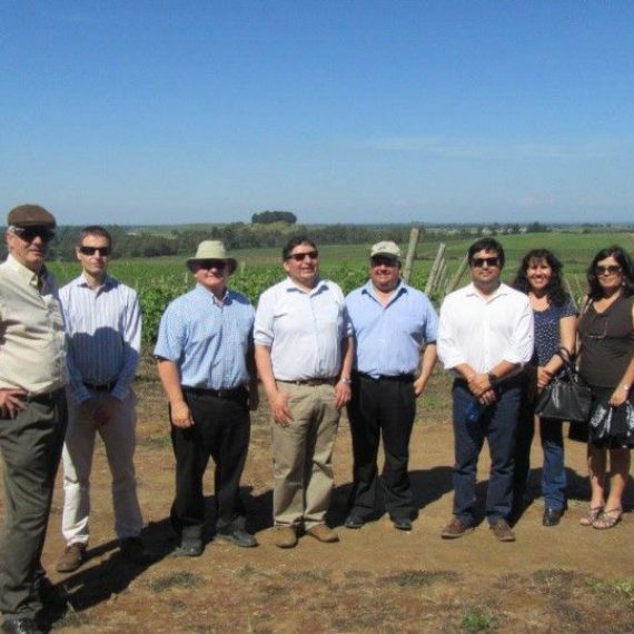 Comité Científico del CRHIAM visita CARSOL y viña Riveras Chillán