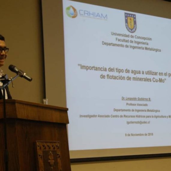 CRHIAM auspició Seminario de Minería UdeC