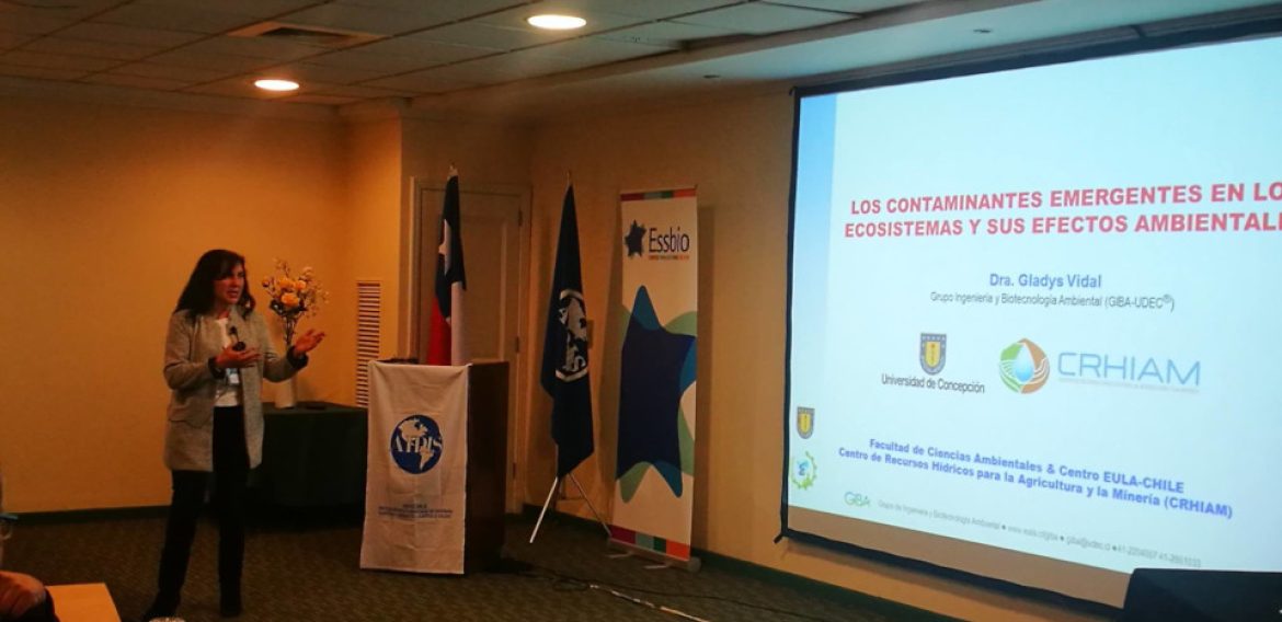 CRHIAM participó en las XXII Jornada de calidad de aguas y control de procesos de Aidis-Chile