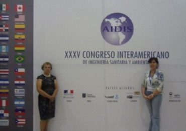 Investigadora del CRHIAM participa en el XXXV Congreso Interamericano de Ingeniería Sanitaria y Ambiental