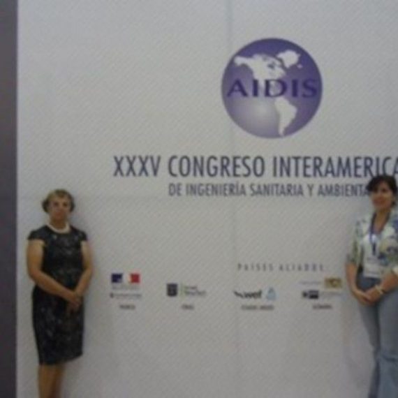 Investigadora del CRHIAM participa en el XXXV Congreso Interamericano de Ingeniería Sanitaria y Ambiental