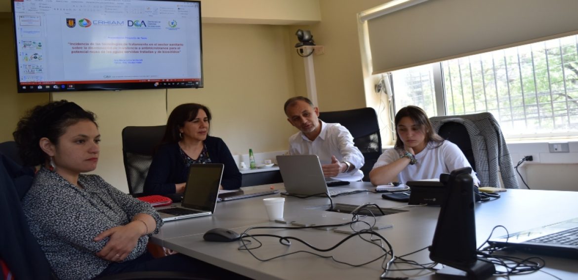 Doctorandas CRHIAM sostienen reunión con representantes del Ministerio del Medio Ambiente