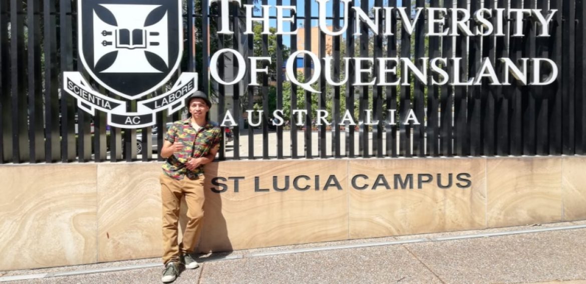 Estudiante CRHIAM realiza intercambio en la Universidad de Queensland en Australia