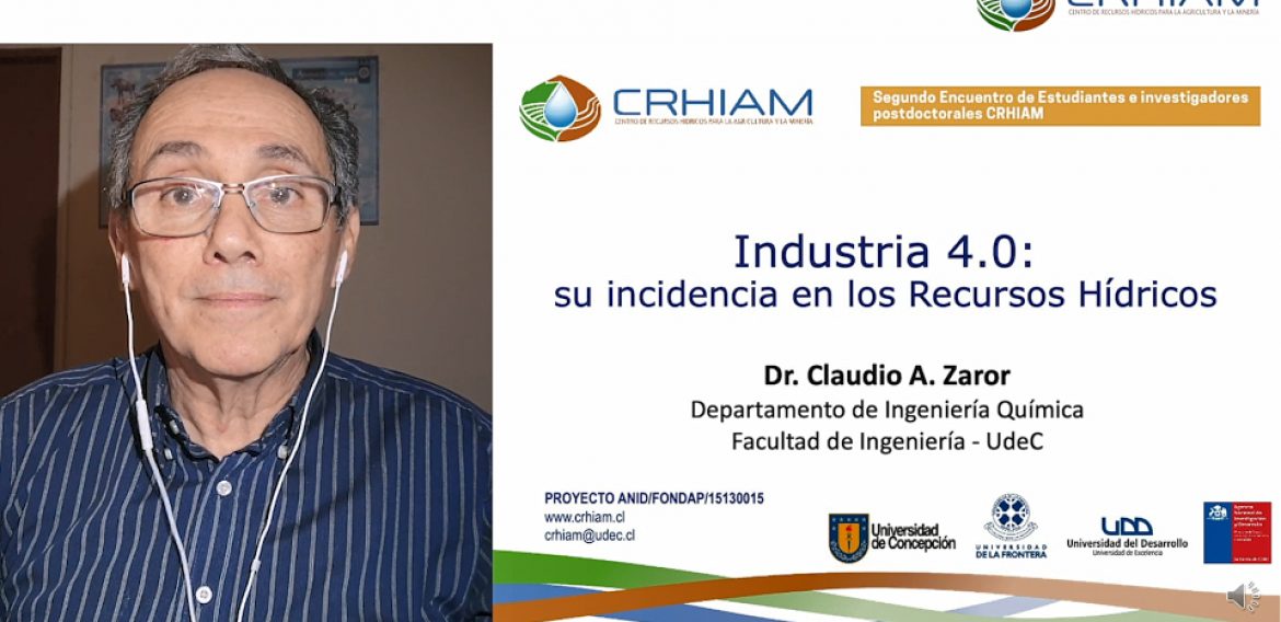 CRHIAM presenta charla sobre Industria 4.0 y sustentabilidad hídrica