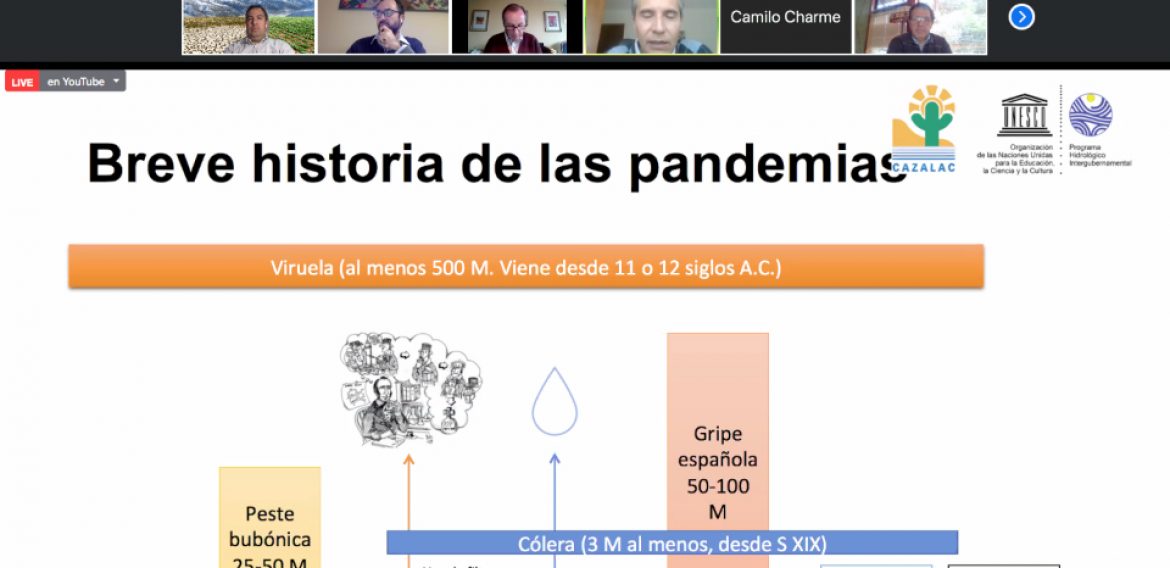 Encuentro de Mesa de Agua y Medioambiente abarcó la situación hídrica nacional en el marco del COVID-19