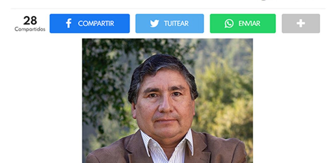 Investigador CRHIAM publica artículo en revista Nature Sustainability