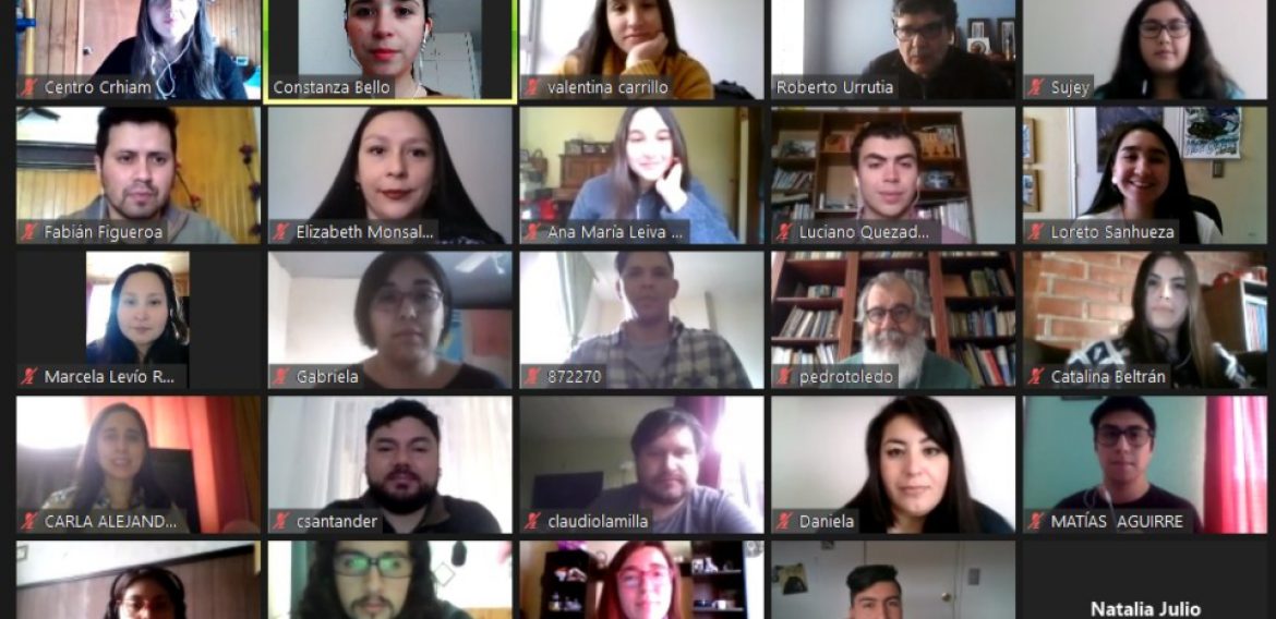 Estudiantes e investigadores postdoctorales CRHIAM se reunieron en encuentro virtual