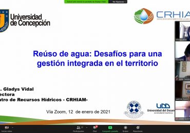 CRHIAM se reunió con Cores del Biobío para exponer sobre diversificación de fuentes de agua