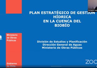 Investigador asociado expuso en seminario sobre gestión hídrica regional