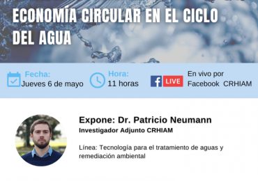 Ciclo de Charlas CRHIAM: Economía Circular en el Ciclo del Agua