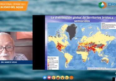 Webinar Internacional CRHIAM concluyó con presentación sobre sequía y calidad de agua