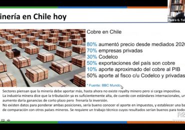 Subdirector CRHIAM dictó charla sobre desarrollo sustentable de la minería