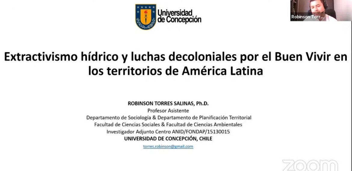 Investigador CRHIAM expuso en seminario internacional ambiental sobre seguridad hídrica