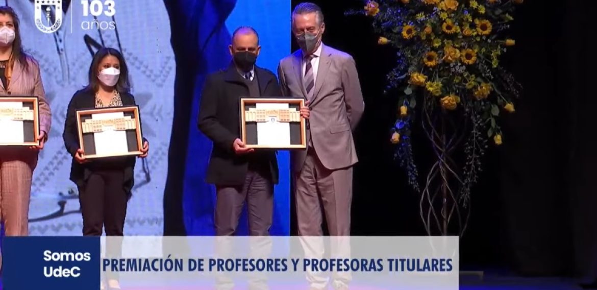 Investigador Asociado CRHIAM es promovido a profesor titular en la UdeC
