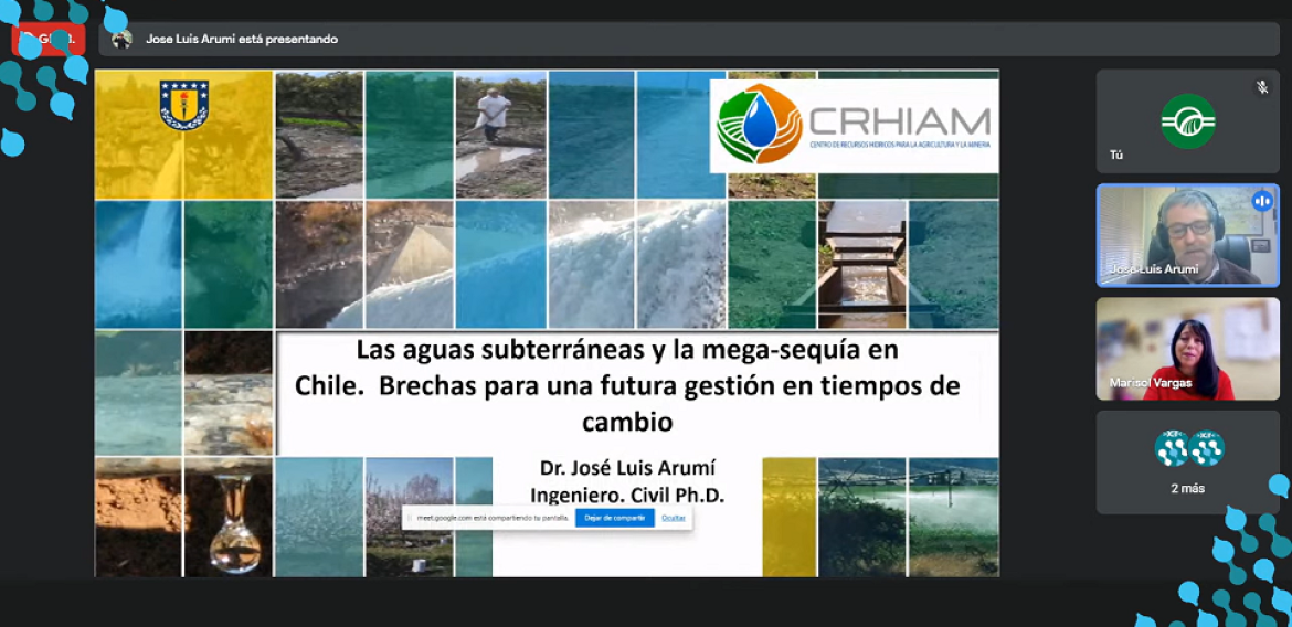 Investigador CRHIAM dictó conferencia en Jornadas de Ciencia y Tecnología sobre ciencias agrarias