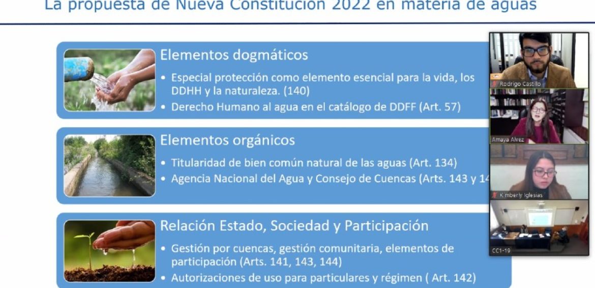 Investigadores CRHIAM participaron en conferencia sobre cambio constitucional para el derecho público