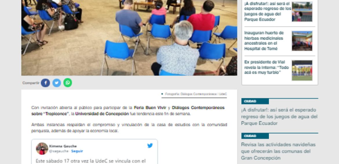 Fue Tendencia: Actividades en la UdeC