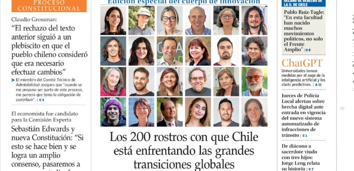 Investigadora principal de CRHIAM fue reconocida como uno de los 200 rostros con que Chile enfrenta los cambios globales