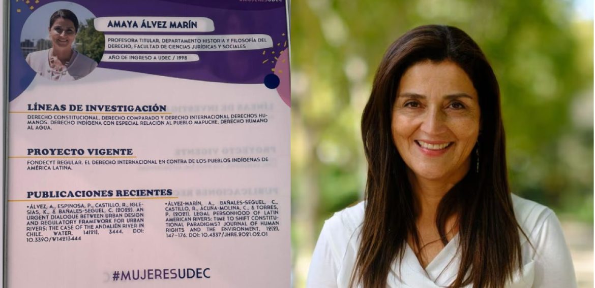 La Dra. Amaya Alvez es parte de la exposición “Mujeres creando conocimiento”