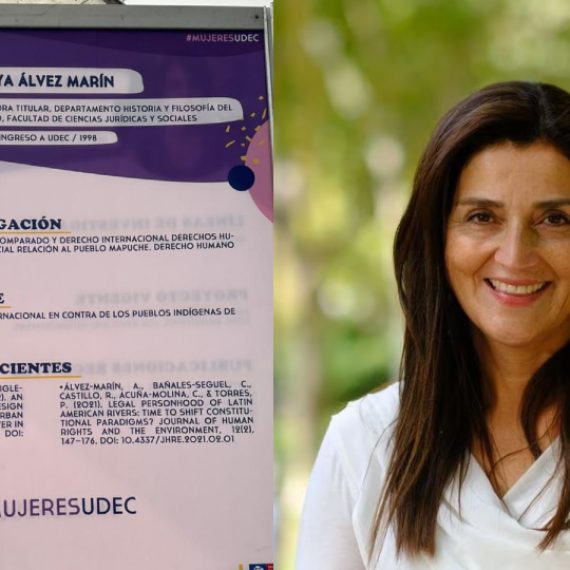 La Dra. Amaya Alvez es parte de la exposición “Mujeres creando conocimiento”