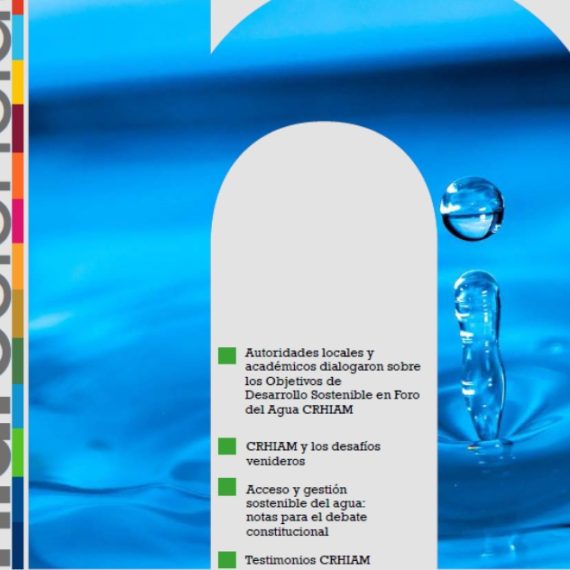 CRHIAM publica nueva revista “Hidrociencia, más claro que el agua”