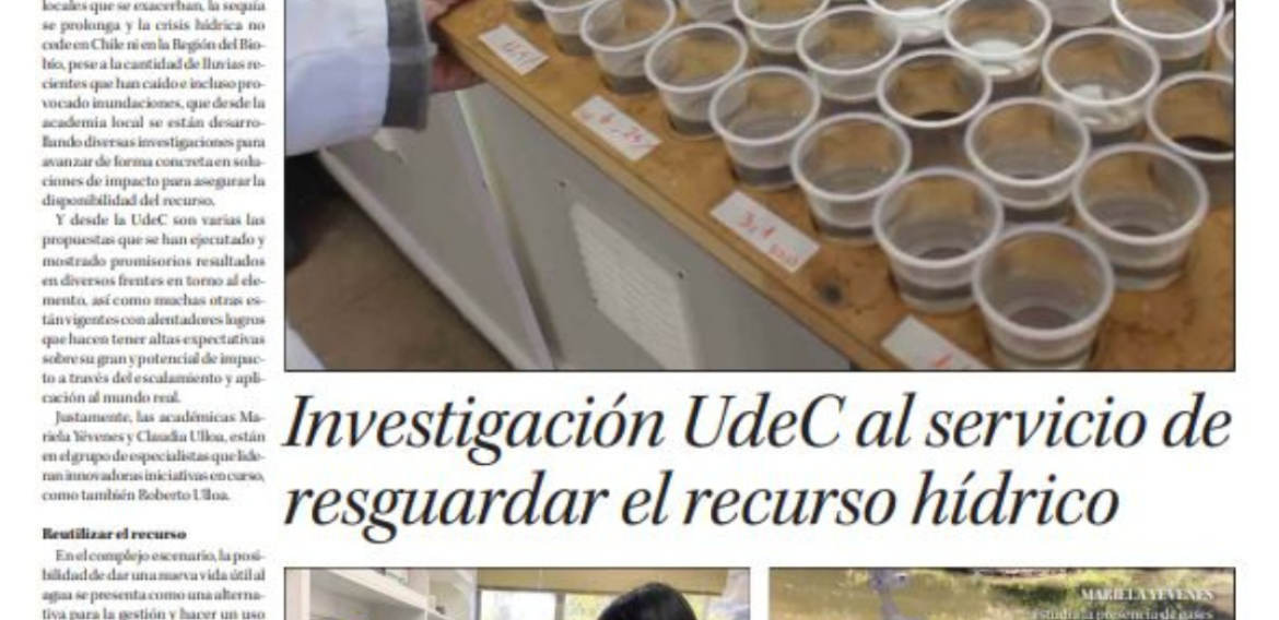 Crisis hídrica: cada actor social debe aportar a asegurar disponibilidad del agua