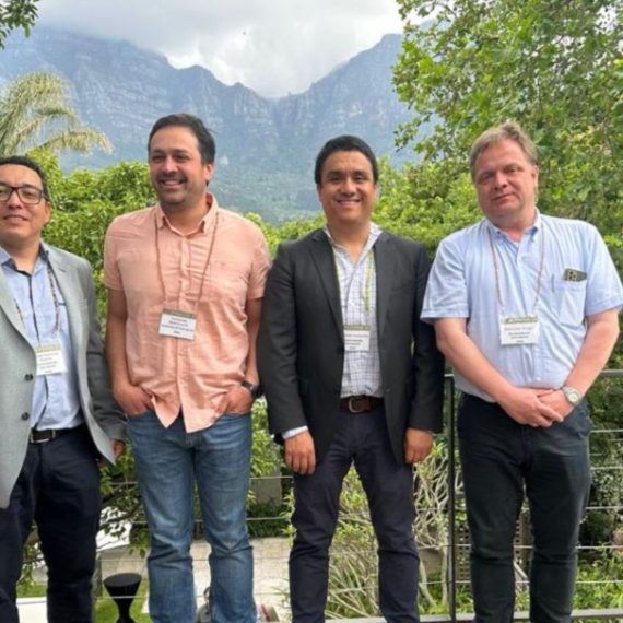 Investigadores UdeC participaron en congreso internacional de la industria minera en Sudáfrica