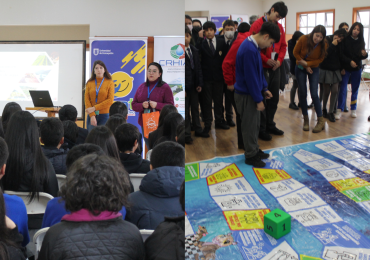 Charla sobre impacto de la contaminación en ecosistemas naturales: un éxito en Lota y Arauco