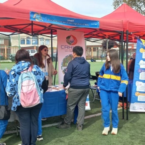 CRHIAM participó en feria científica en Coronel
