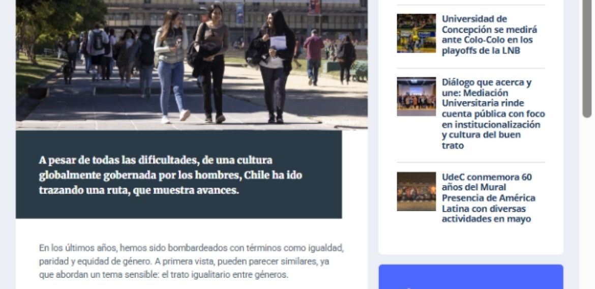 Más allá de la paridad de género