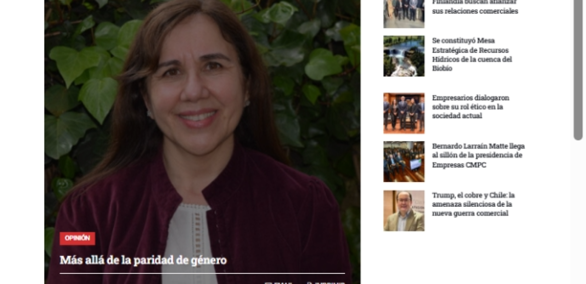 Más allá de la paridad de género