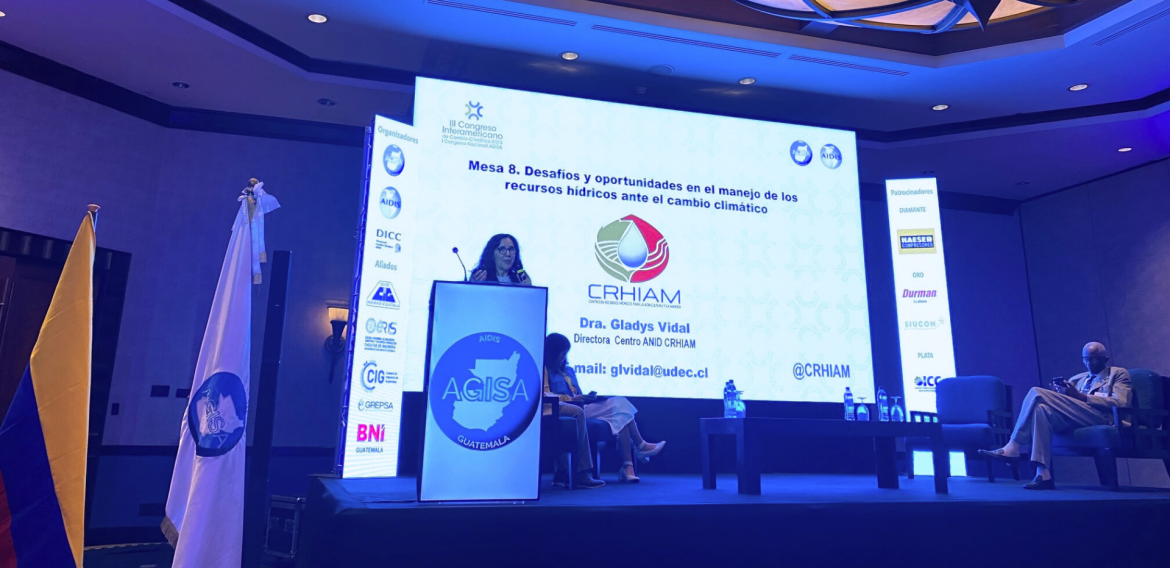 Directora CRHIAM participó en congreso internacional sobre el manejo de recursos hídricos