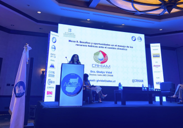 Directora CRHIAM participó en congreso internacional sobre el manejo de recursos hídricos