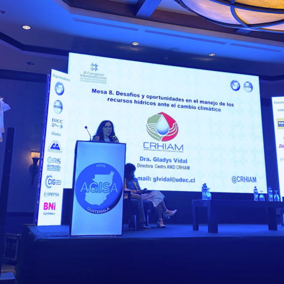 Directora CRHIAM participó en congreso internacional sobre el manejo de recursos hídricos