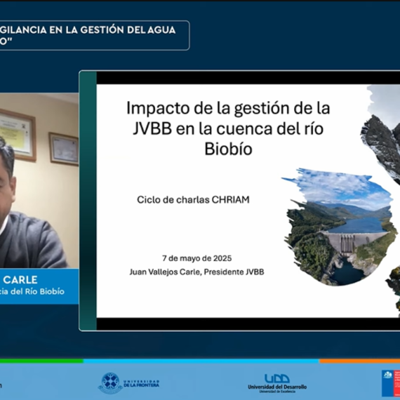 Desafíos y soluciones de la tercera cuenca más grande del país: Ciclo de Charlas CRHIAM abordó el impacto de la Junta de Vigilancia del río Biobío