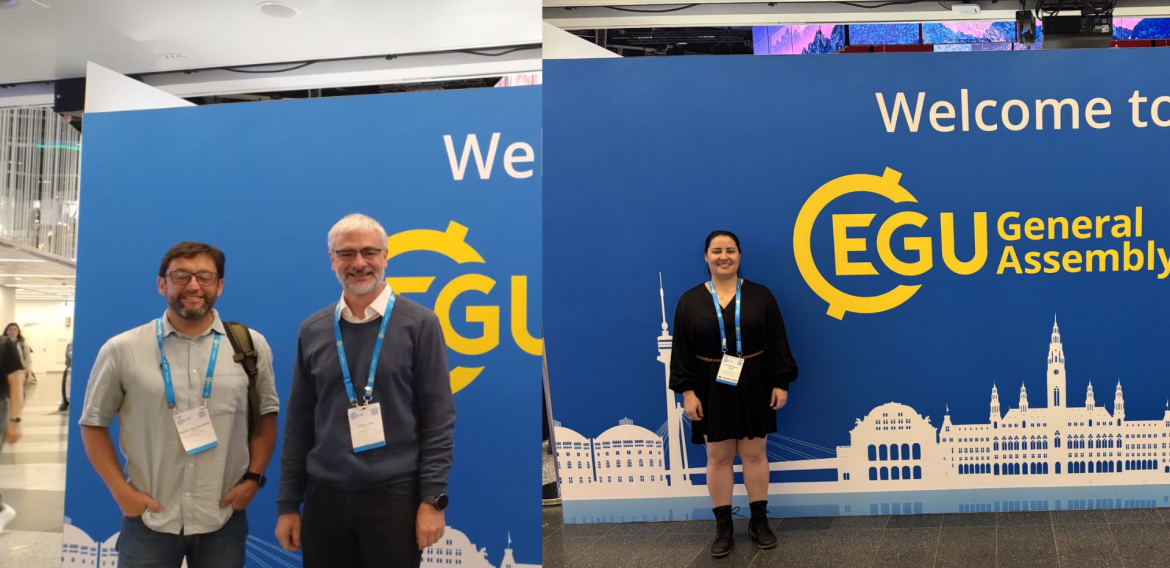 Investigadores CRHIAM presentan sus trabajos en Unión Europea de Geociencias