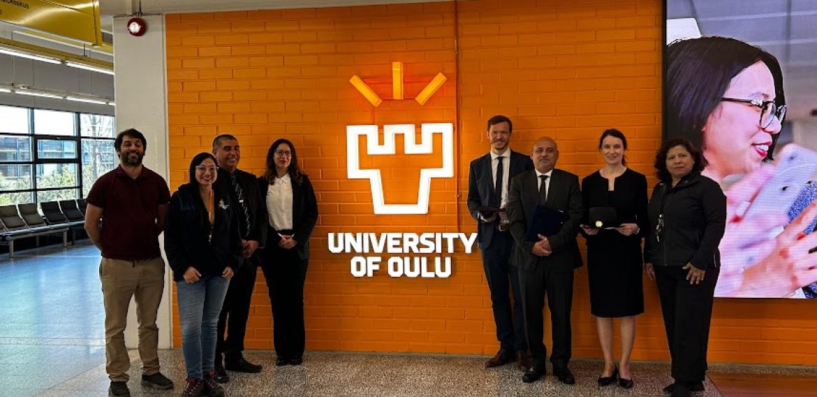 Becaria de doctorado CRHIAM realizó residencia académica en Finlandia en Universidad de Oulu