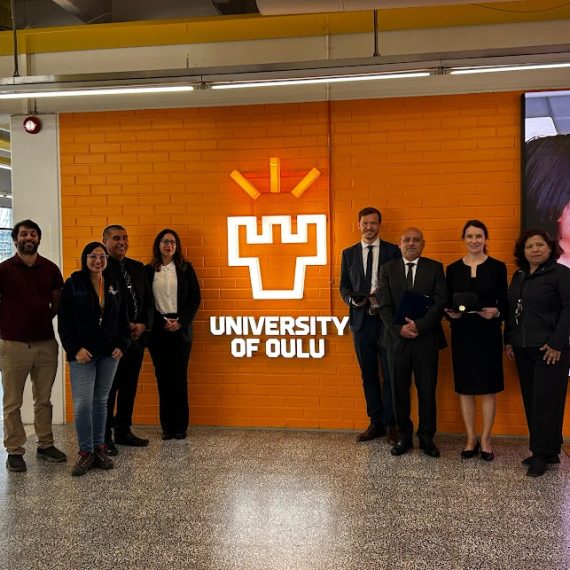 Becaria de doctorado CRHIAM realizó residencia académica en Finlandia en Universidad de Oulu