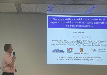 Investigador CRHIAM participó en Congreso en Alemania