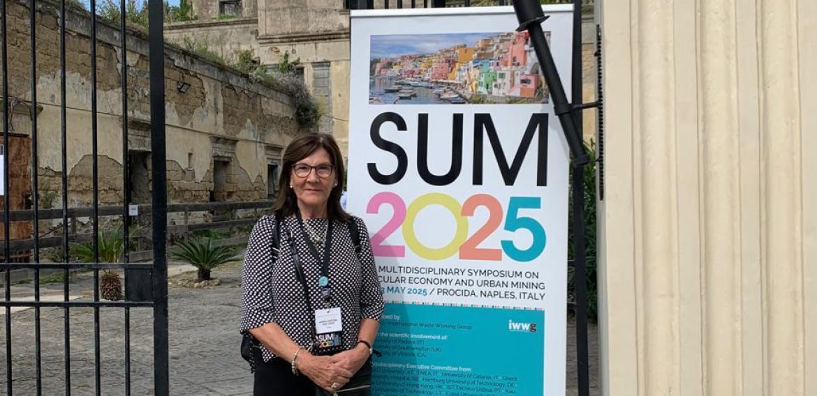 Investigadora principal de CRHIAM participa en congreso internacional en Italia sobre sostenibilidad y economía circular
