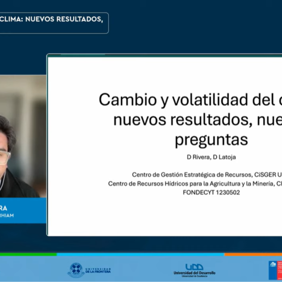 “De la detección a la acción”: Ciclo de Charlas CRHIAM abordó la volatilidad climática en Chile