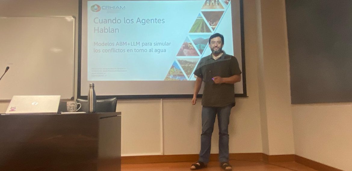 Investigador CRHIAM realizó seminario en Universidad Politécnica de Madrid